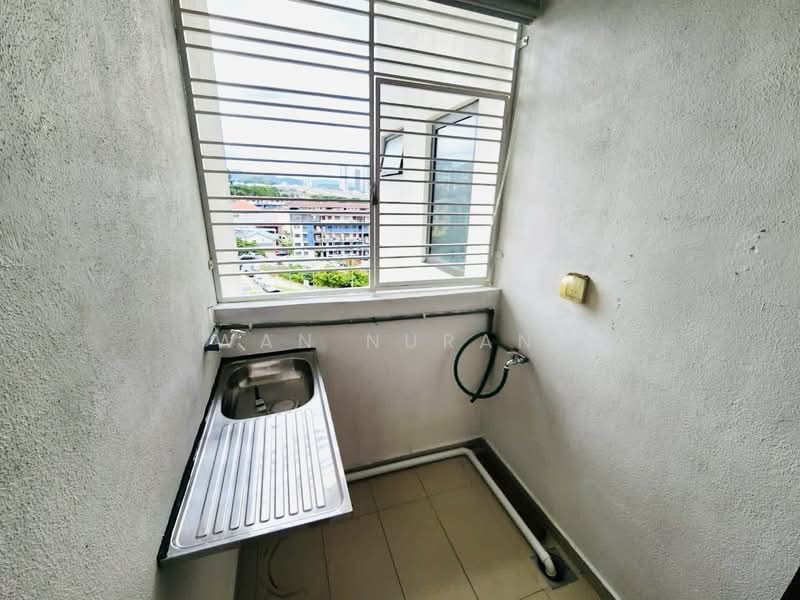Service Residence for Sale at Seasons Garden Residences - Wan Nurani - Balcony - PropertyGuru.com.my