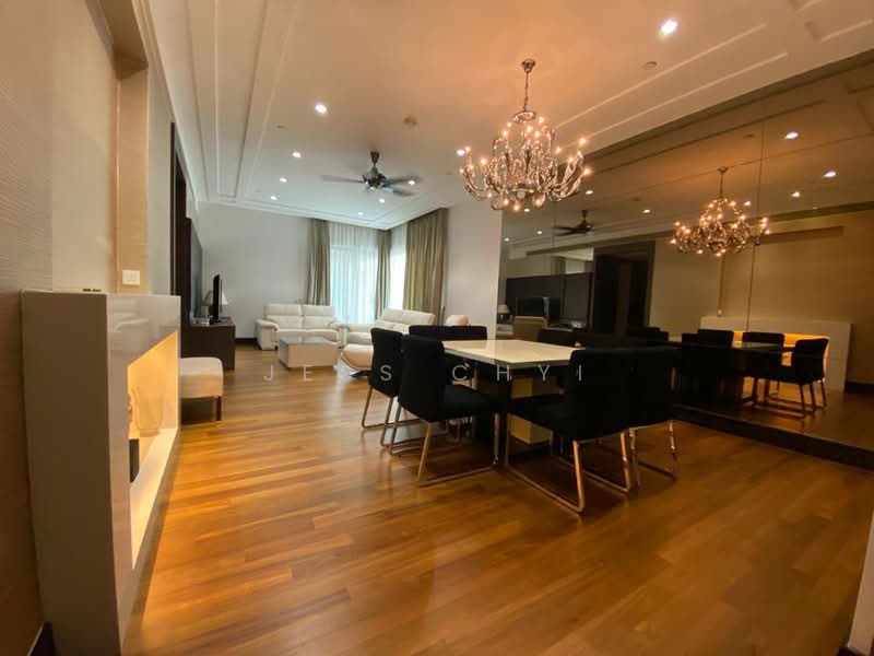 Kondominium untuk Disewa di The Binjai on the Park - Jess Chyi - Living Room - PropertyGuru.com.my