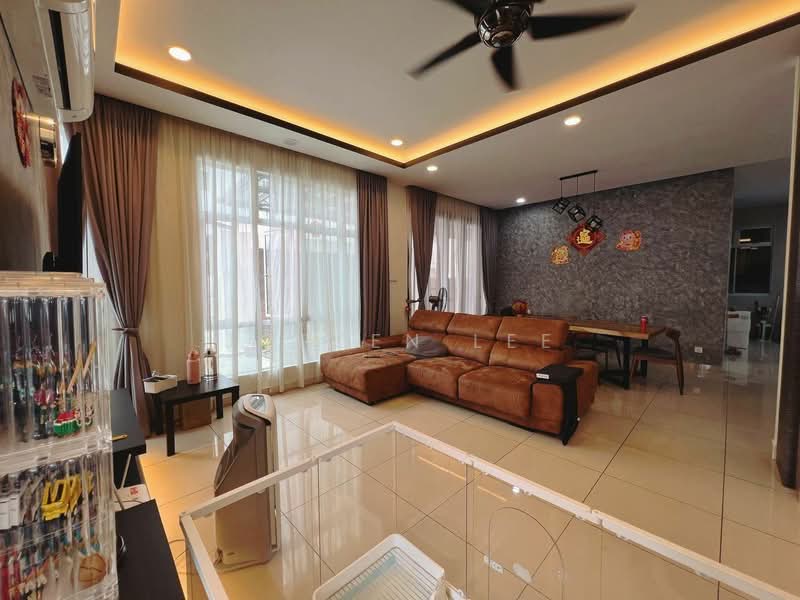 Rumah Kluster untuk Dijual di Pulai (Johor) - Joreen Lee - Living Room - PropertyGuru.com.my