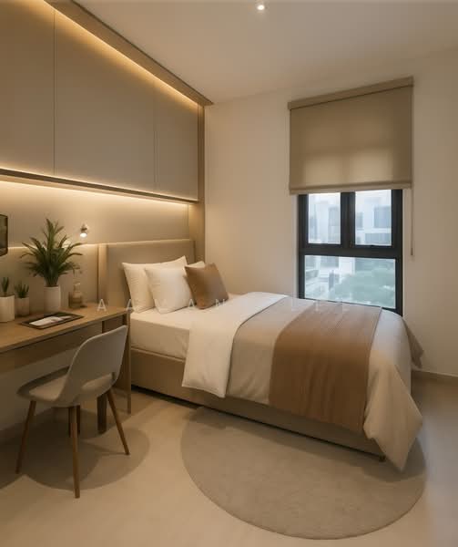 Servis Apartment untuk Dijual di Monterra Johor Bahru - Aamani Lee - Bedroom - PropertyGuru.com.my