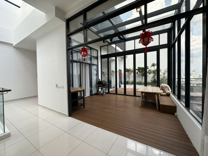 Condominium for Sale at Dua Menjalara - Echo Ng - Balcony - PropertyGuru.com.my