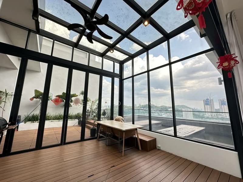 Condominium for Sale at Dua Menjalara - Echo Ng - Balcony - PropertyGuru.com.my