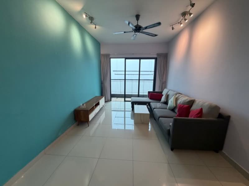Condominium for Rent at Residensi Rampai (The Parc Tower) - Mike Yap - Living Room - PropertyGuru.com.my
