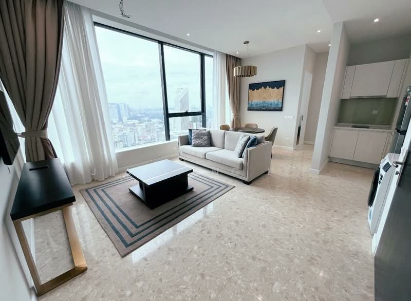 Service Residence for Rent at Pavilion Ceylon Hill - Jia Yirng Lee - Living Room - PropertyGuru.com.my