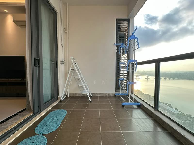 Kondominium untuk Disewa di R&F Princess Cove Phase 2-Seine Region - NG ZEN XI - Balcony - PropertyGuru.com.my