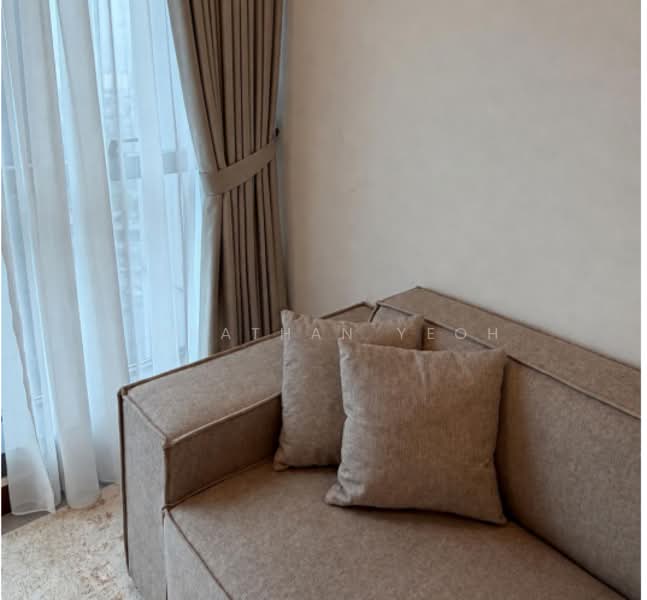 Servis Apartment untuk Disewa di Core Residence @ TRX - Jonathan Yeoh - Living Room - PropertyGuru.com.my