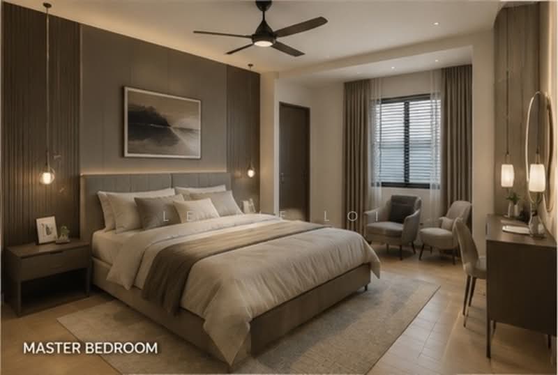 Semi-Detached House for Sale in Kuching (Sarawak) - Leslie Loi - Master Bedroom - PropertyGuru.com.my