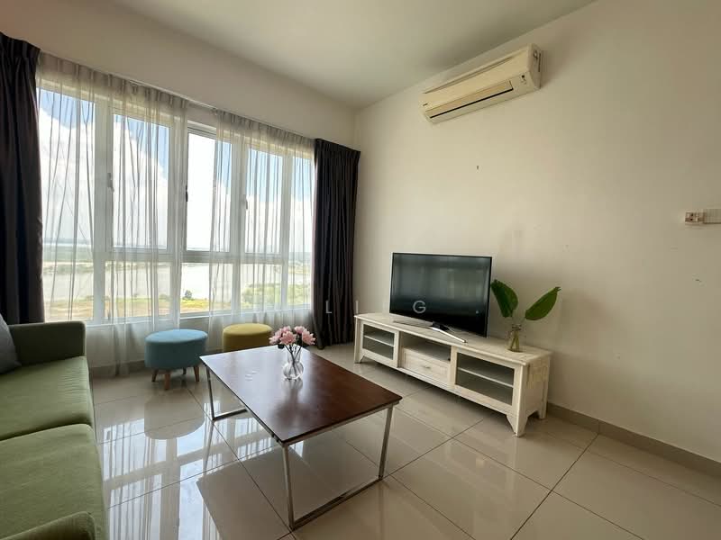 Service Residence for Rent at Tropez Residences - Muslieg . - Living Room - PropertyGuru.com.my