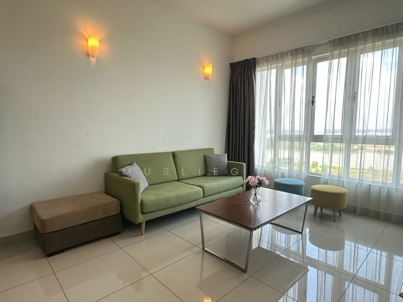Service Residence for Rent at Tropez Residences - Muslieg . - Living Room - PropertyGuru.com.my