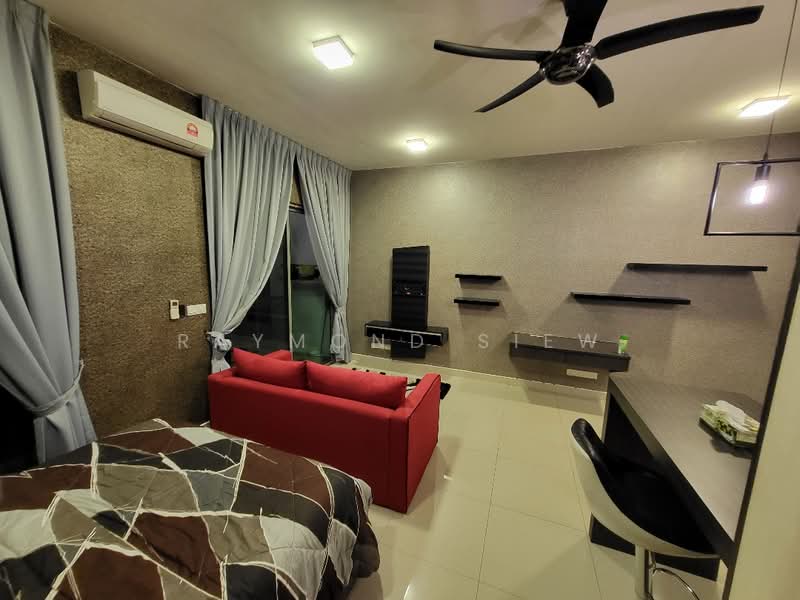Service Residence for Sale at Cybersquare - Raymond Siew - Living Room - PropertyGuru.com.my