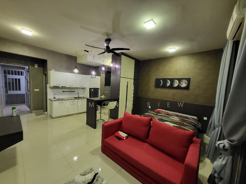 Service Residence for Sale at Cybersquare - Raymond Siew - Living Room - PropertyGuru.com.my