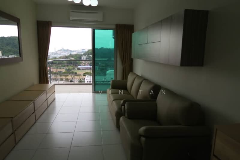 Kondominium untuk Disewa di Elit Heights @ Bayan City - Kelvin Tan - Living Room - PropertyGuru.com.my