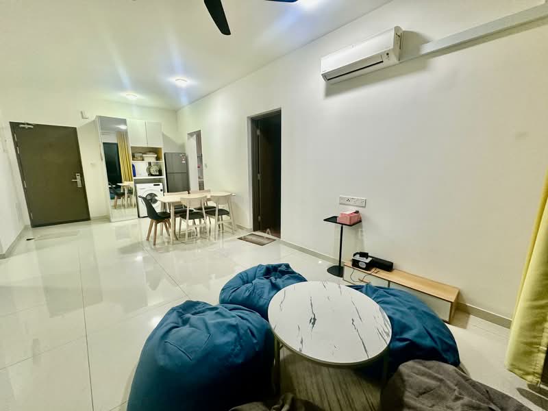 Service Residence for Rent at Country Garden Central Park - Freya Tee - Living Room - PropertyGuru.com.my