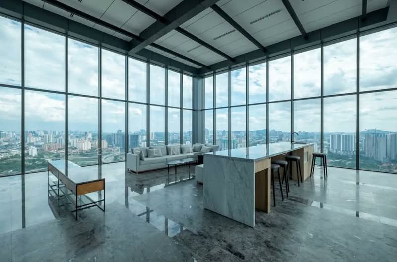 Service Residence for Rent at Kenwingston Platz - Eugene Choo - Living Room - PropertyGuru.com.my