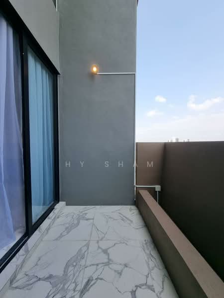 Service Residence for Rent at Lumi Tropicana - HY Sham - Balcony - PropertyGuru.com.my