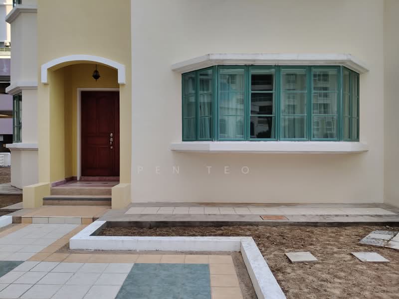 Townhouse for Rent in Fettes Park (Tanjung Tokong) - Pen Teo - Front View - PropertyGuru.com.my