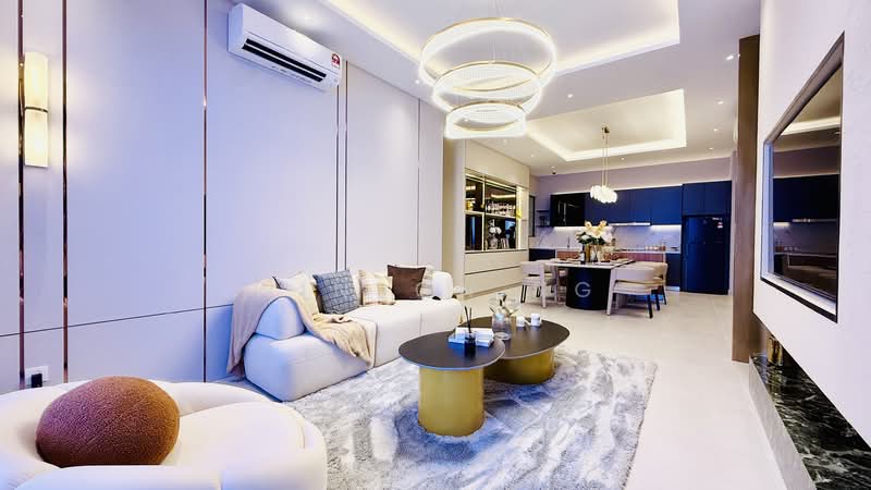 Kondominium untuk Dijual di Majestic @ Kiara Reserve - Winson Ng - Living Room - PropertyGuru.com.my