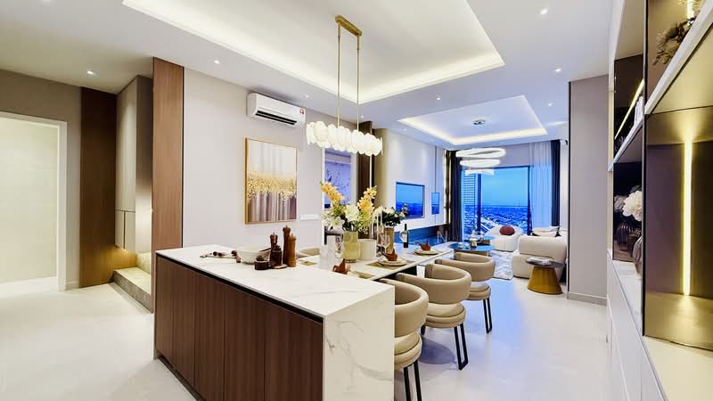 Kondominium untuk Dijual di Majestic @ Kiara Reserve - Winson Ng - Living Room - PropertyGuru.com.my