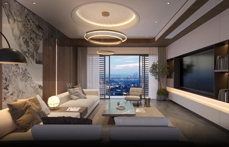 Kondominium untuk Dijual di Majestic @ Kiara Reserve - Winson Ng - Living Room - PropertyGuru.com.my