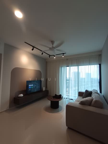 Servis Apartment untuk Disewa di Hana @ Eco Ardence - YiHui Ng - Living Room - PropertyGuru.com.my