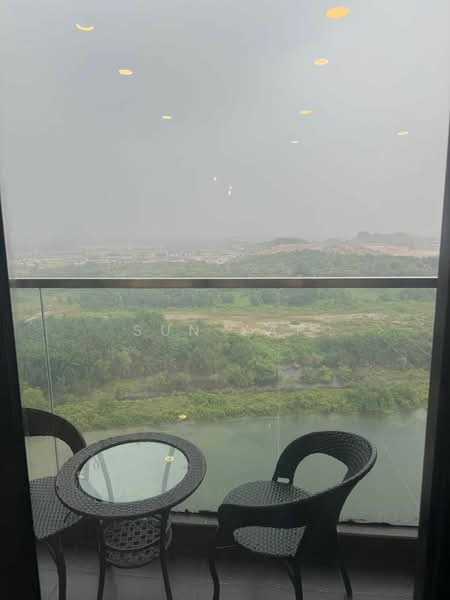 Service Residence for Rent at D'Pristine - Sun Yap - Balcony - PropertyGuru.com.my