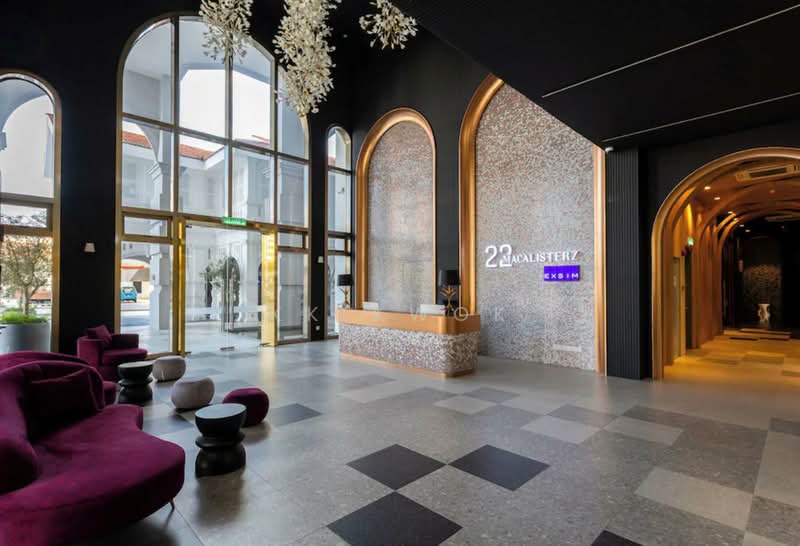 Service Residence for Sale at 22 Macalisterz - KK Kwok - Entrance - PropertyGuru.com.my