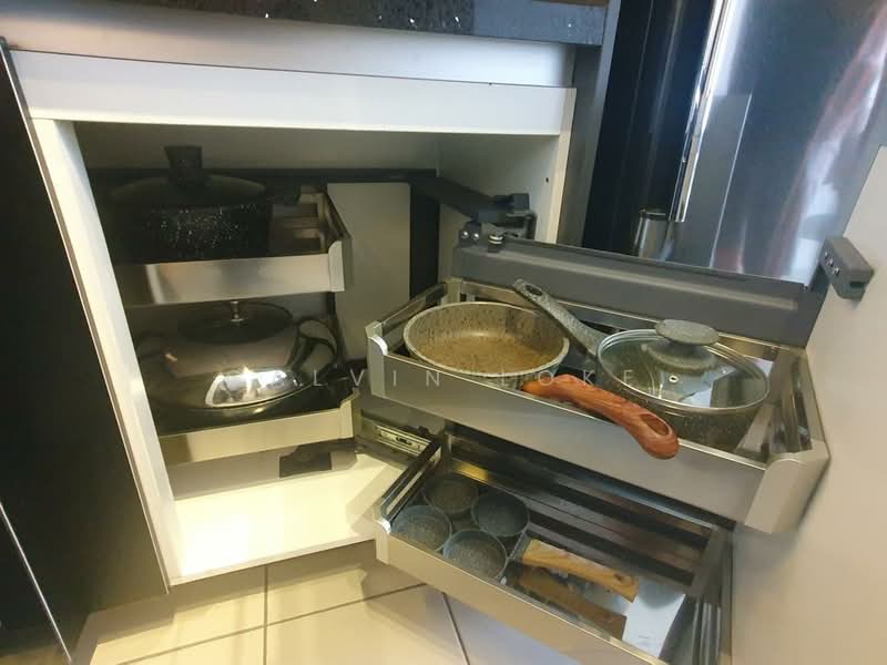 Service Residence for Rent at Conezion Residences - Calvin Loke - Kitchen - PropertyGuru.com.my