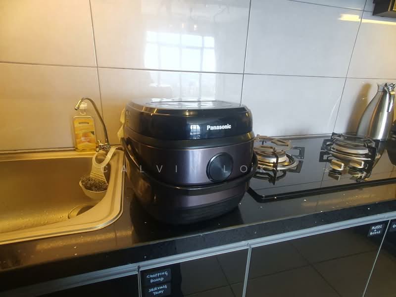 Service Residence for Rent at Conezion Residences - Calvin Loke - Kitchen - PropertyGuru.com.my