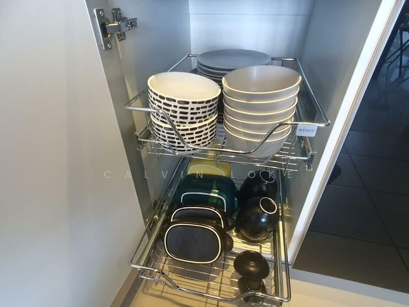 Service Residence for Rent at Conezion Residences - Calvin Loke - Kitchen - PropertyGuru.com.my