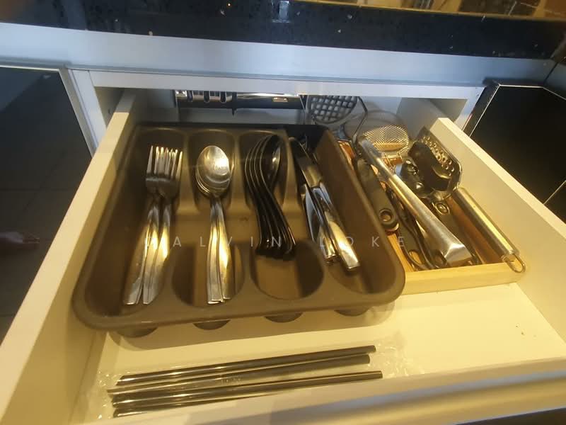 Service Residence for Rent at Conezion Residences - Calvin Loke - Kitchen - PropertyGuru.com.my