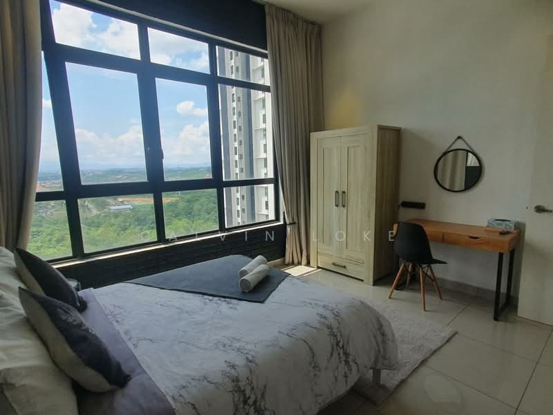 Service Residence for Rent at Conezion Residences - Calvin Loke - Bedroom - PropertyGuru.com.my