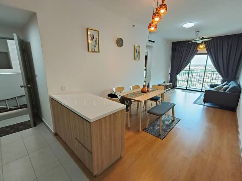 Servis Apartment untuk Disewa di Maya Bay Residences @ Gamuda Cove - William Pua - Living Room - PropertyGuru.com.my