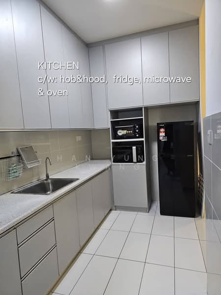 Condominium for Rent at La Thea Residences - Han Yung Kwang - Kitchen - PropertyGuru.com.my