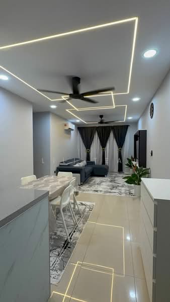 Service Residence for Rent at One 49 Residence - Lili Tea - Living Room - PropertyGuru.com.my