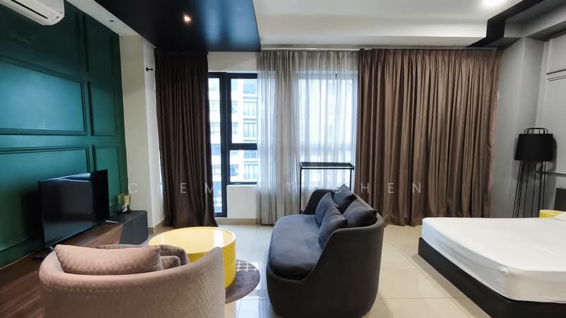 Service Residence for Rent at Arte Plus - Clement Chen - Living Room - PropertyGuru.com.my