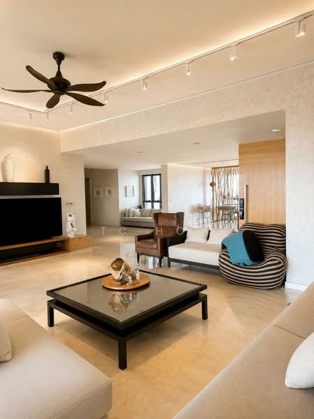 Kondominium untuk Disewa di Seri Ampang Hilir Residences - TC Hoo - Living Room - PropertyGuru.com.my
