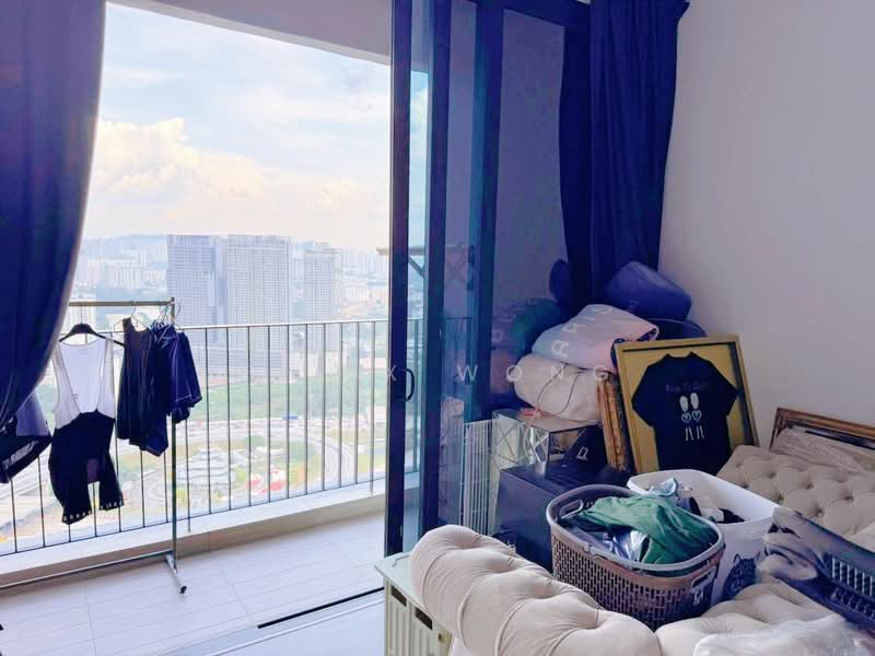 Servis Apartment untuk Dijual di Cubic Botanical - Felix Wong - Balcony - PropertyGuru.com.my