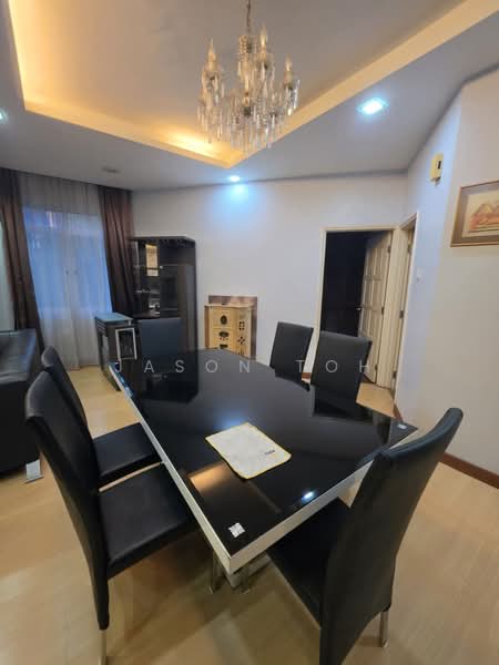 Kondominium untuk Disewa di 1A Stonor - Jason Toh - Dining Room - PropertyGuru.com.my
