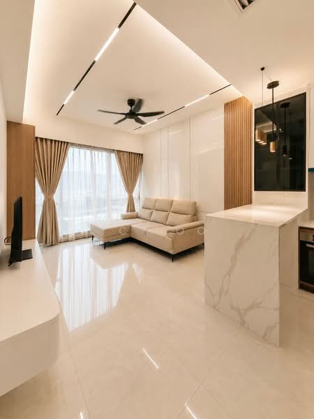 Servis Apartment untuk Disewa di Core Residence @ TRX - TC Hoo - Living Room - PropertyGuru.com.my