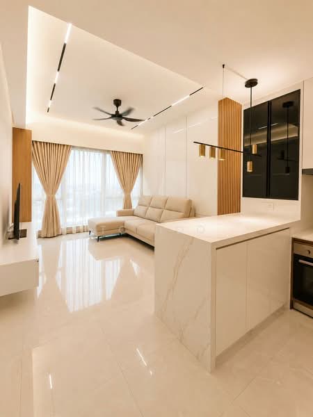 Servis Apartment untuk Disewa di Core Residence @ TRX - TC Hoo - Living Room - PropertyGuru.com.my