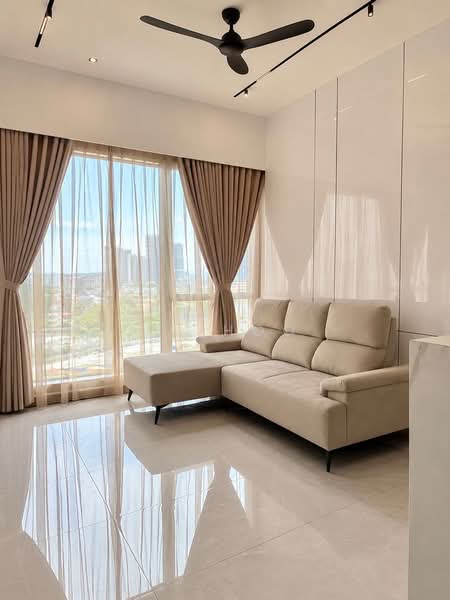 Servis Apartment untuk Disewa di Core Residence @ TRX - TC Hoo - Living Room - PropertyGuru.com.my