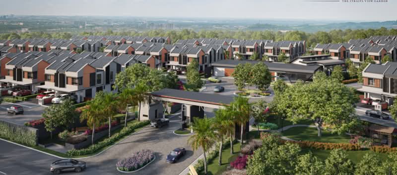 Cluster House for Sale in Permas Jaya (Johor) - Edven Ng - Exterior - PropertyGuru.com.my