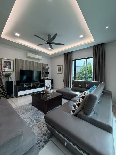 Rumah Berkembar untuk Dijual di Setia Eco Glades (Cyberjaya) - Elvis Chan - Living Area - PropertyGuru.com.my