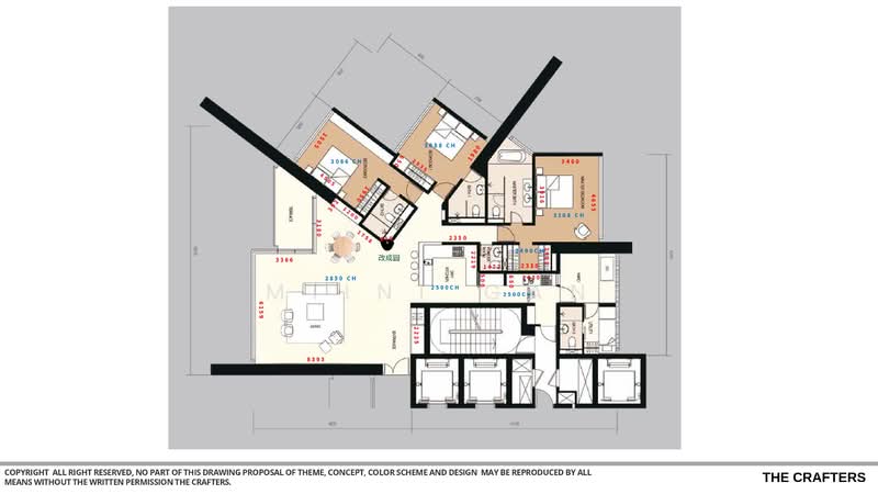 Kondominium untuk Dijual di Condominium @ The Troika - Miini Gan - Bedroom - PropertyGuru.com.my