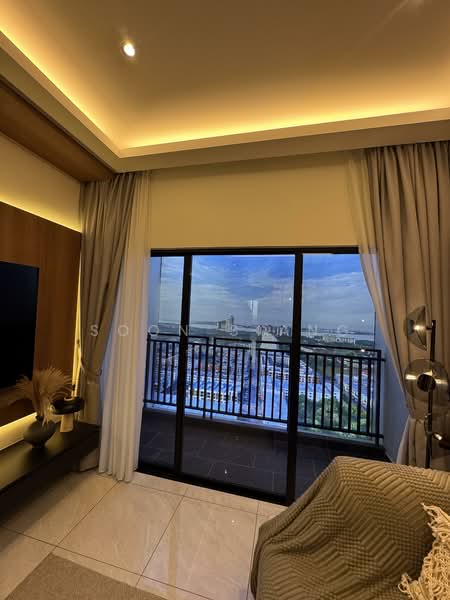 Service Residence for Sale at The Straits View DUO - Soon Siang - Balcony - PropertyGuru.com.my