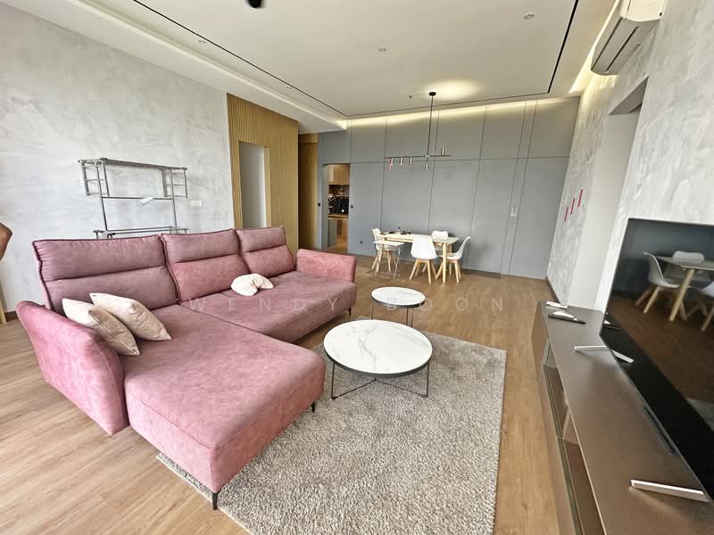 Service Residence for Rent at The Clio Residences - Wendy Boon - Living Room - PropertyGuru.com.my