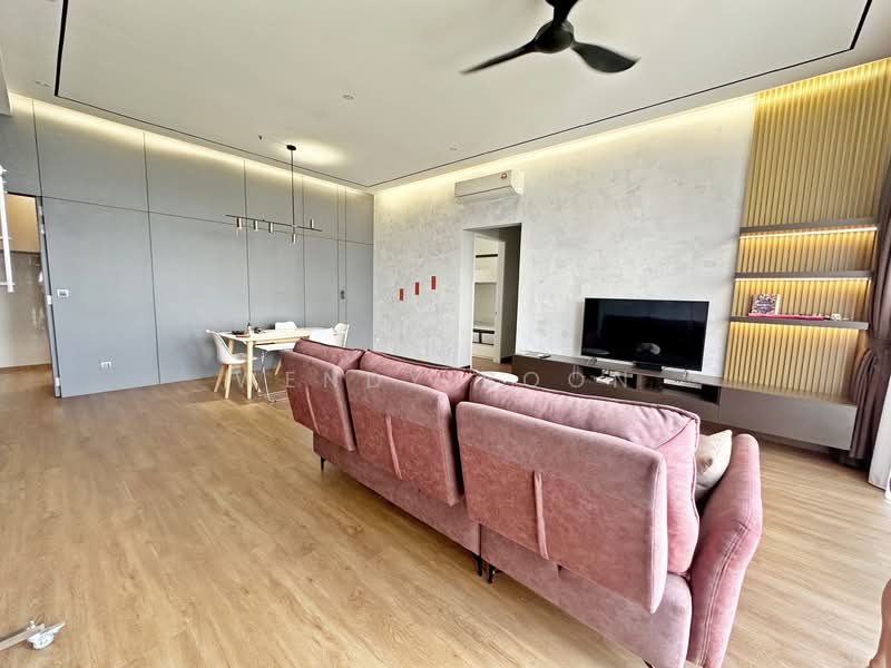 Service Residence for Rent at The Clio Residences - Wendy Boon - Living Room - PropertyGuru.com.my