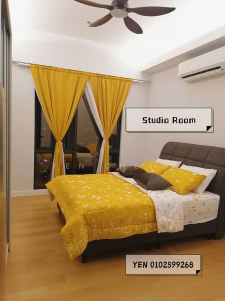 Service Residence for Sale at The Sentral Suites - Yen Cheah - Bedroom - PropertyGuru.com.my