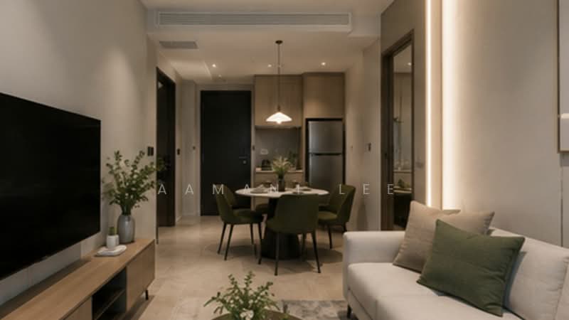 Servis Apartment untuk Dijual di Majestic Gen Sphere - Aamani Lee - Living Room - PropertyGuru.com.my