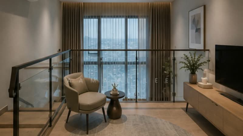 Service Residence for Sale at Majestic Gen Sphere - Aamani Lee - Living Room - PropertyGuru.com.my